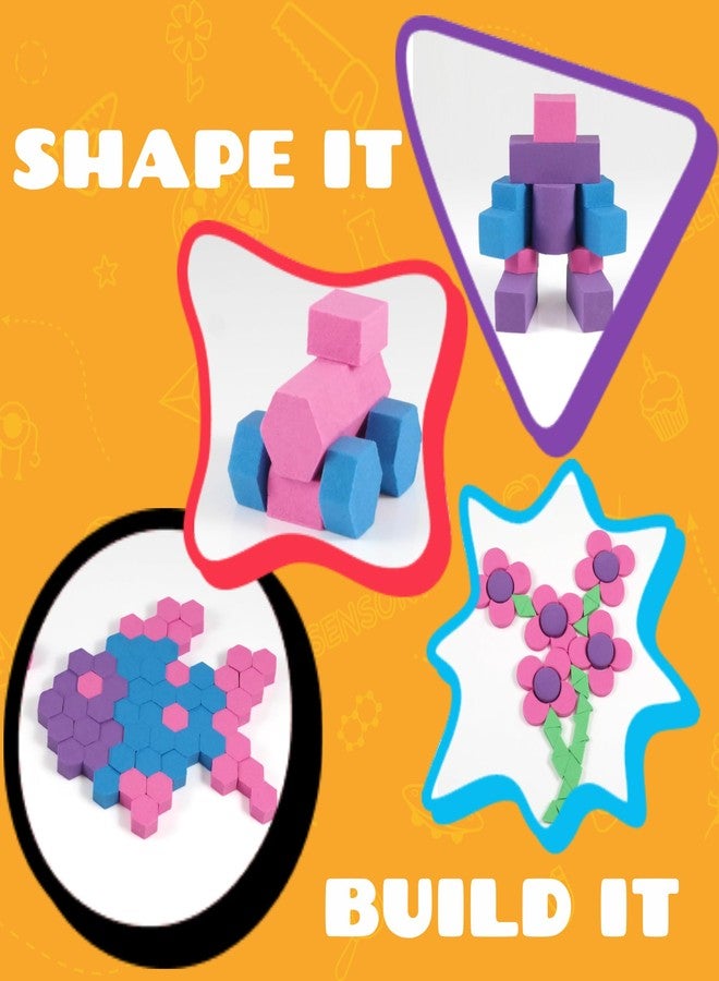 Mad Mattr Ultimate Pack, Fun for Ages 3 and up, 10oz of Mad Mattr, Extruders, Ultimate Brick Makers, a Safe Cutting Tool, Non-Toxic Dough and Never Dries Out - Image 3